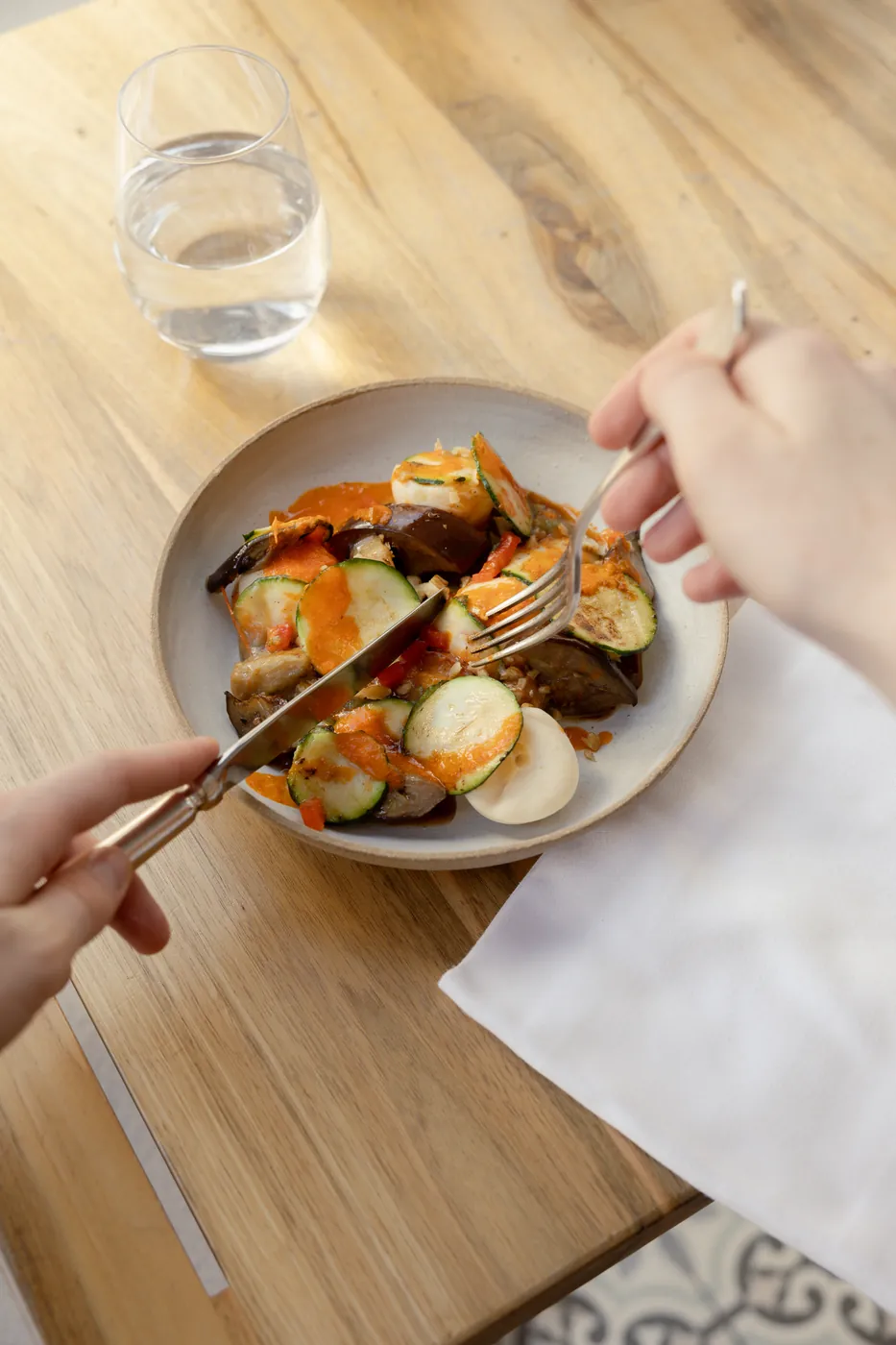 Gnocchi de ricotta et noix de Grenoble